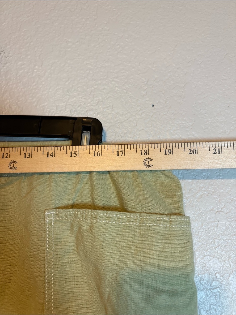 BDG Olive Five-Pocket Linen Pants Urban Outfitters Olive Green - Picture 10 of 11